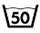 Maximum Washing Temperature 50ºC. Normal process